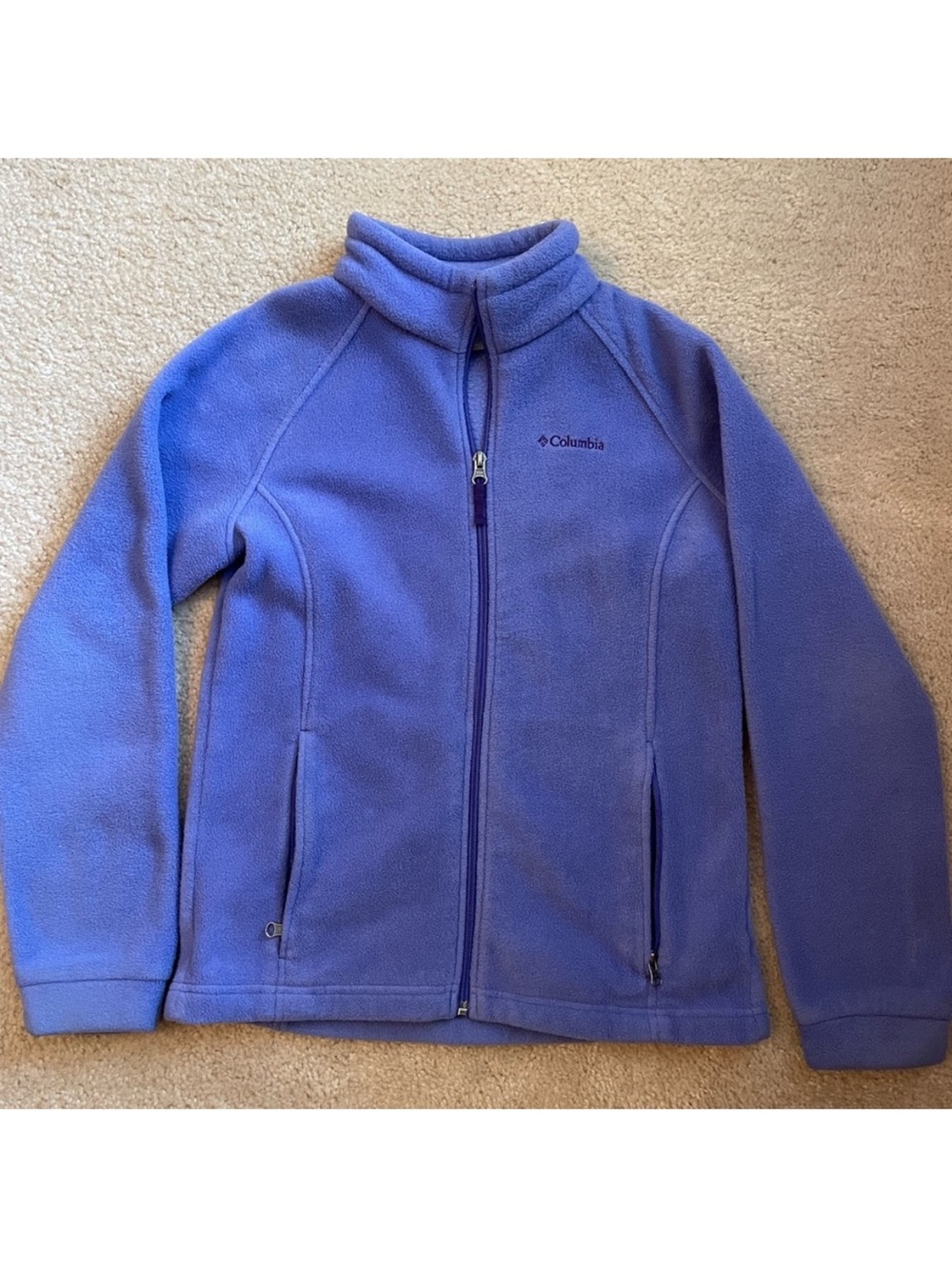 Columbia Kids Lavender Full-Zip Fleece Jacket